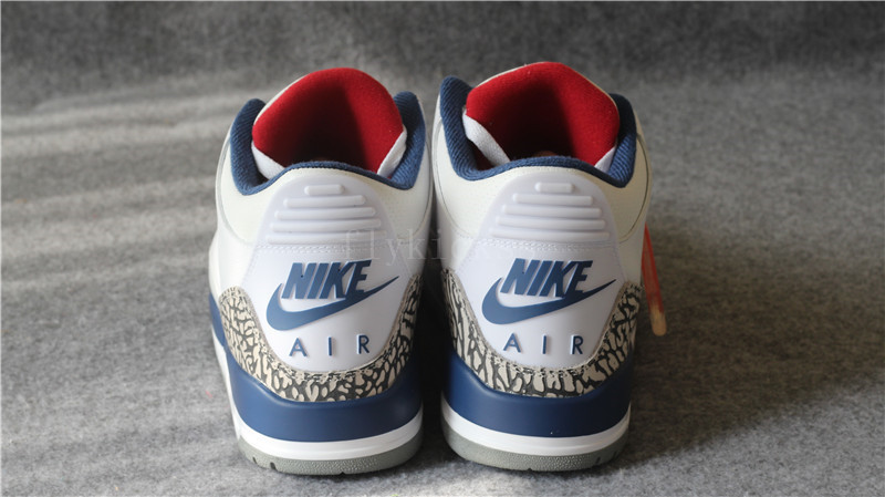 Air Jordan III 3 OG True Blue White Nike Back